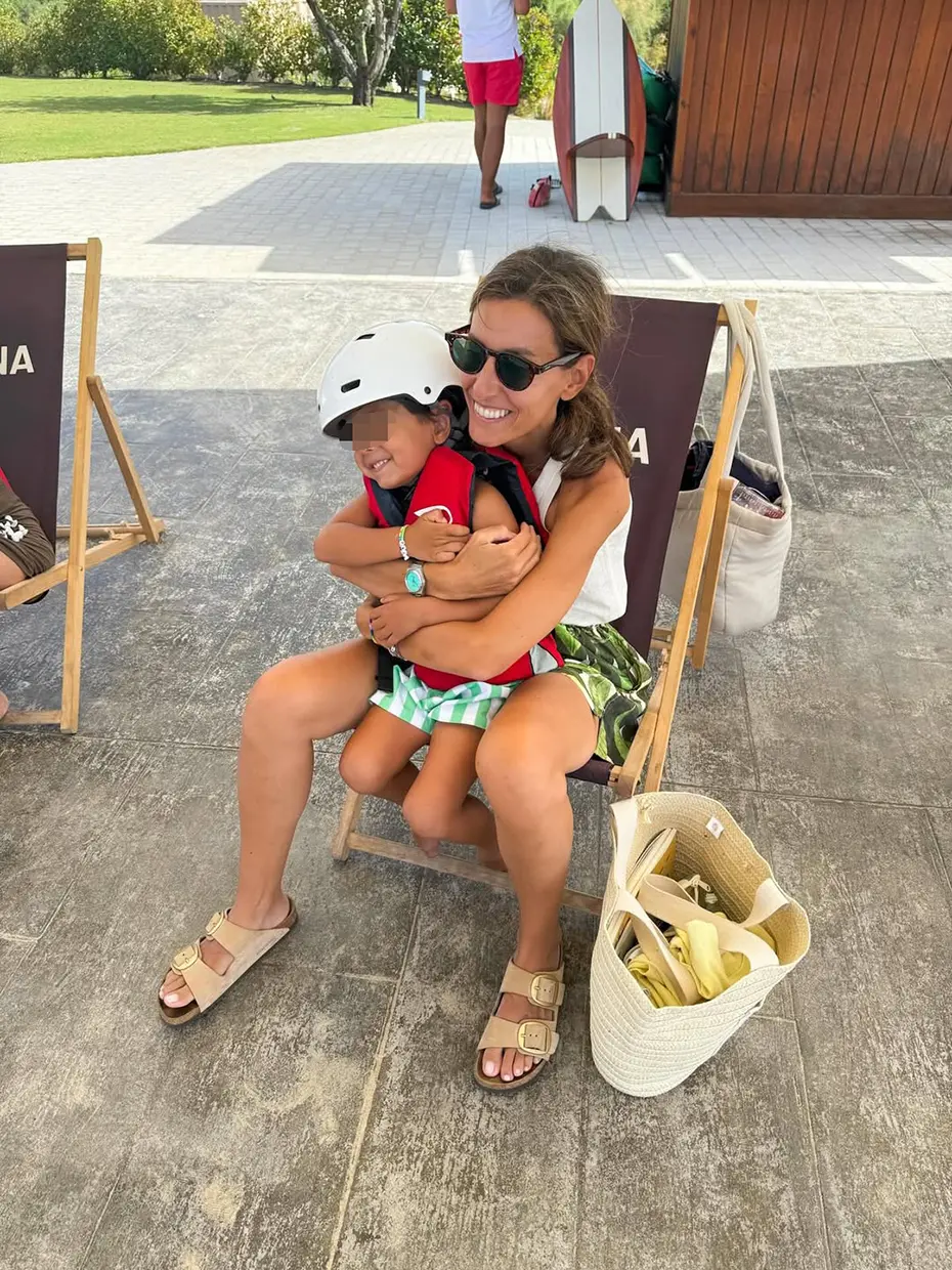 Tamara Falcó de vacaciones en Cádiz.