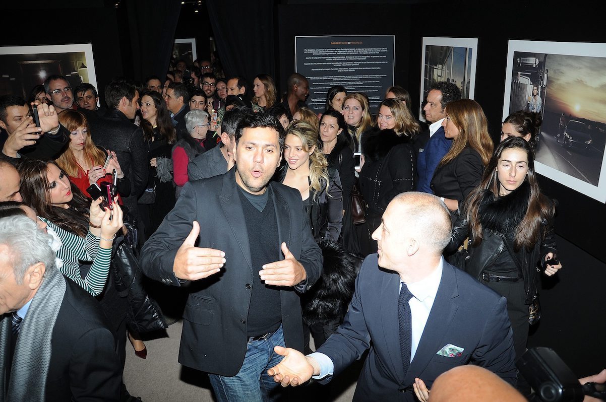 Shakira con su hermano Tonino