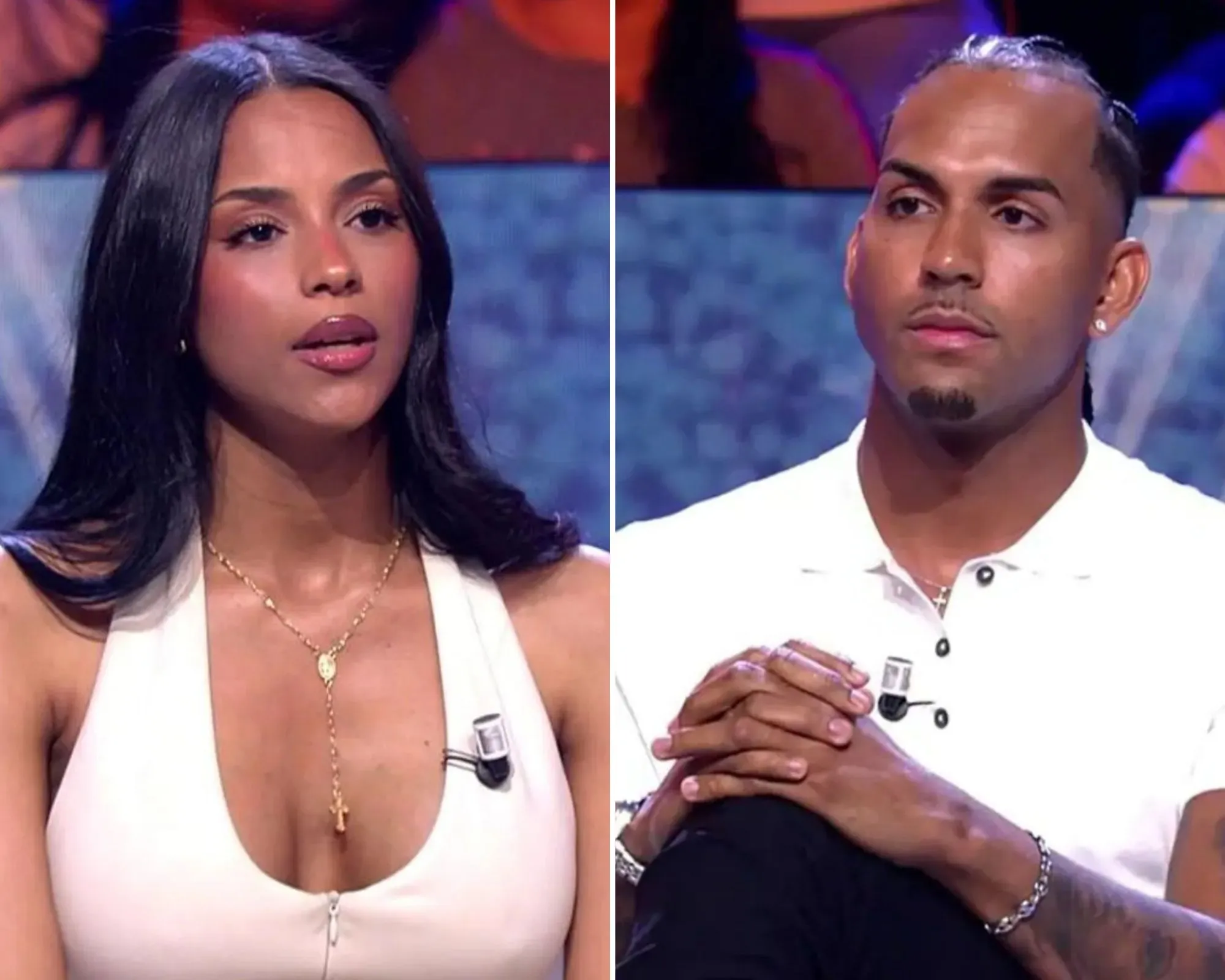Jeimy Báez y Julen Pereira.
