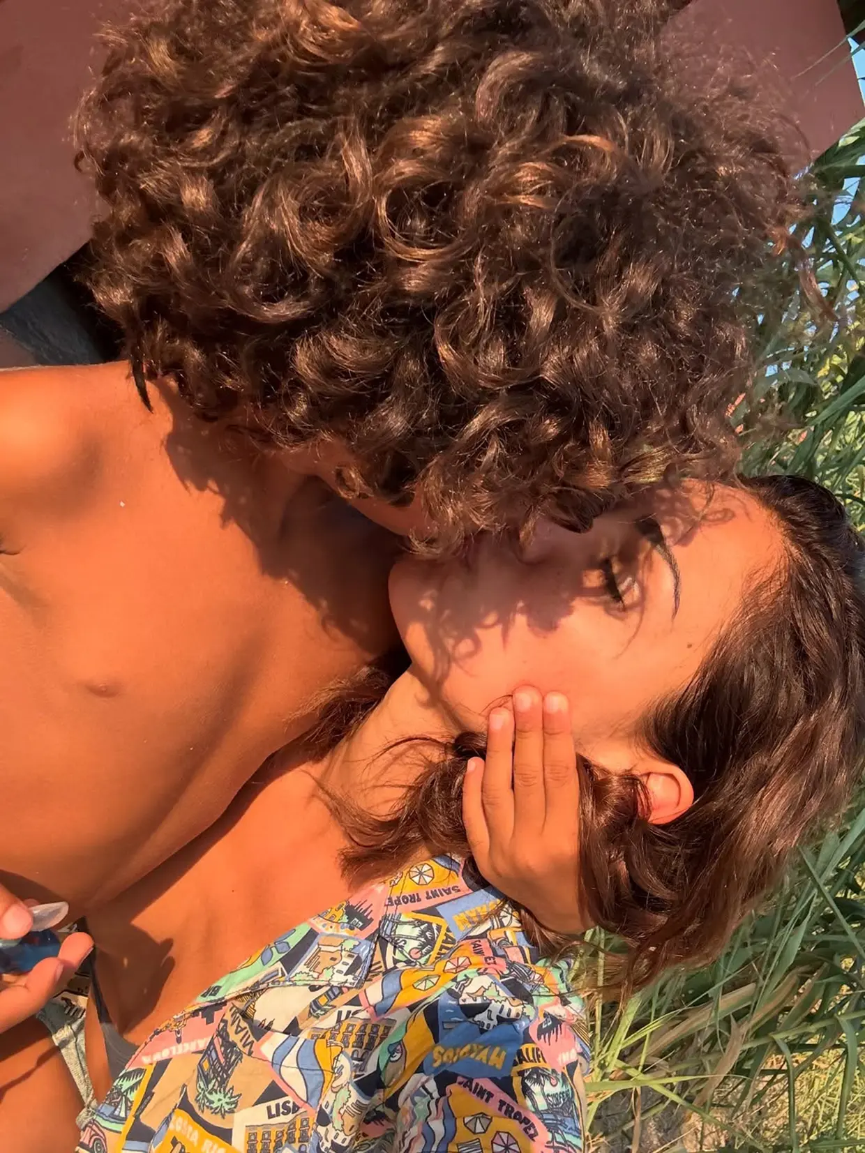 Hiba Abouk de vacaciones con sus hijos