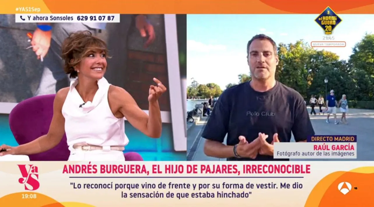 El paparazzi que hizo las fotos de Andrés Burguera.