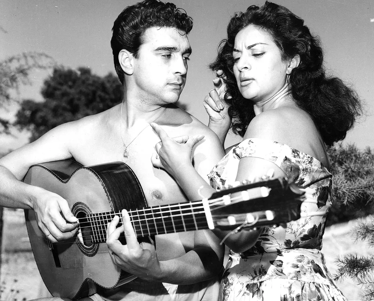 Antonio González El Pescaílla y Lola Flores