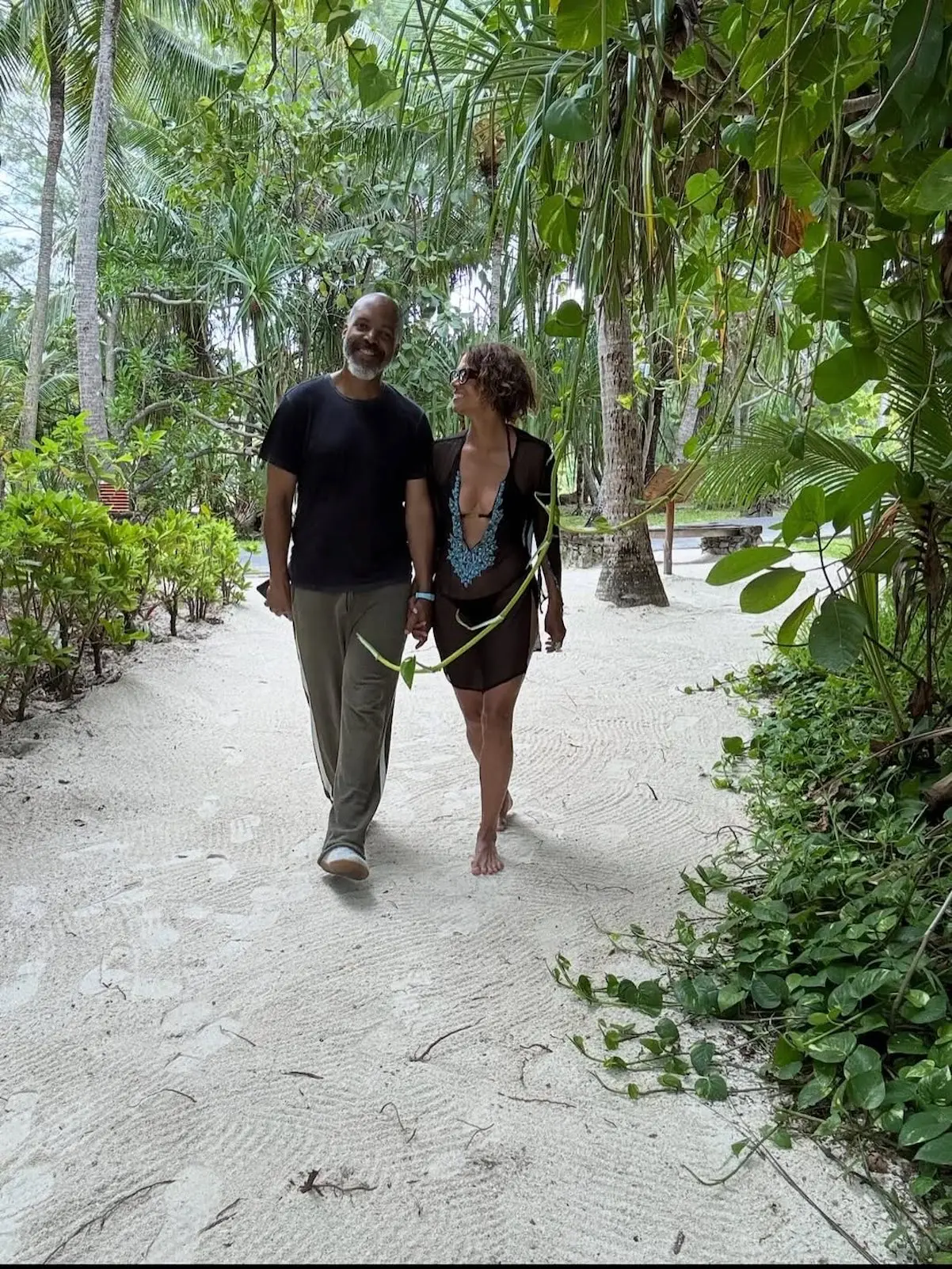 Halle Berry en Bora Bora