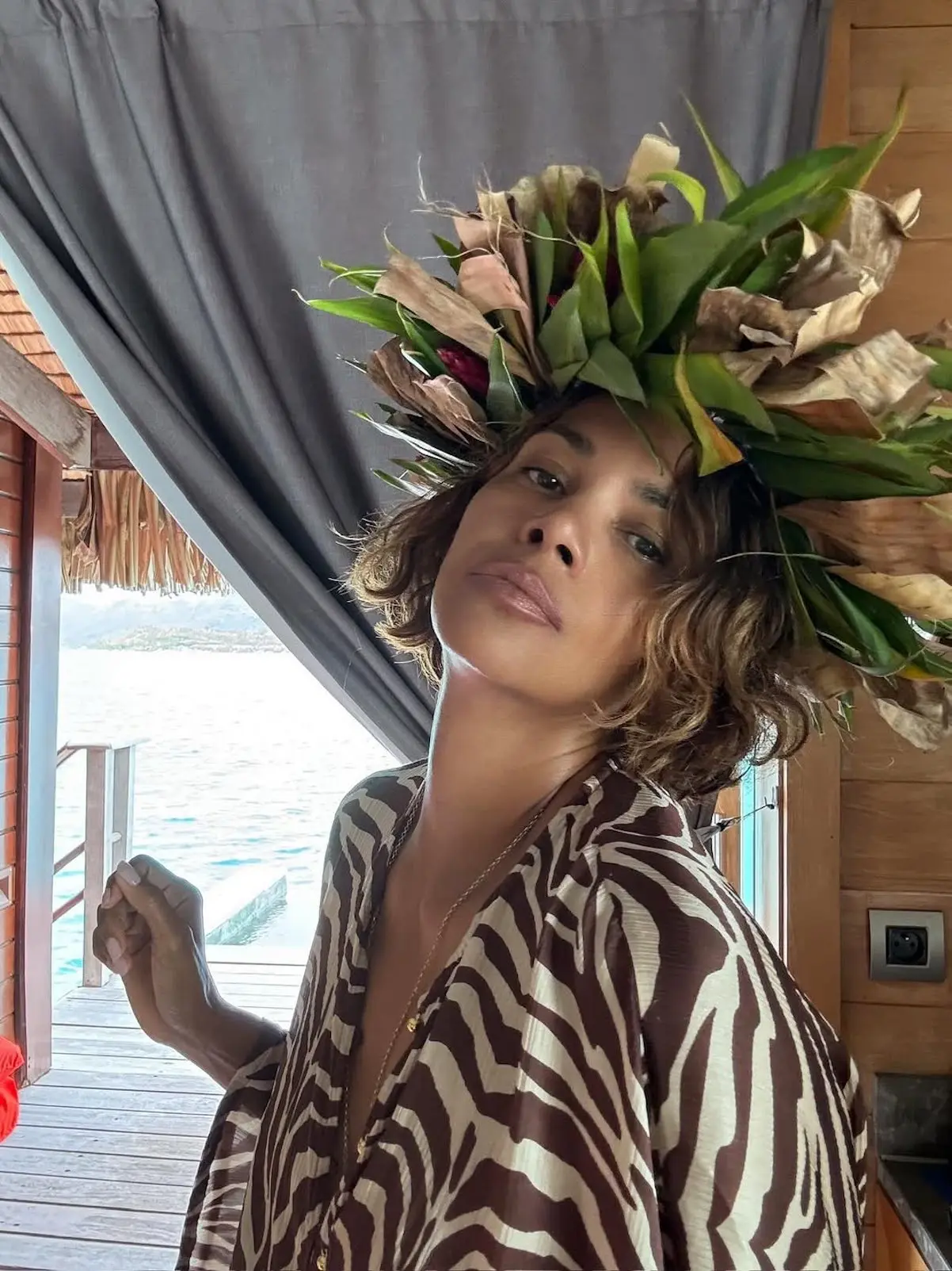 Halle Berry en Bora Bora