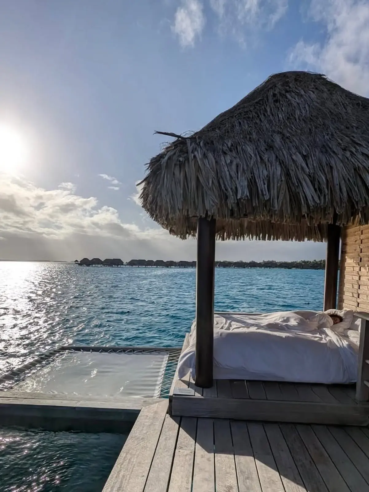 Halle Berry en Bora Bora
