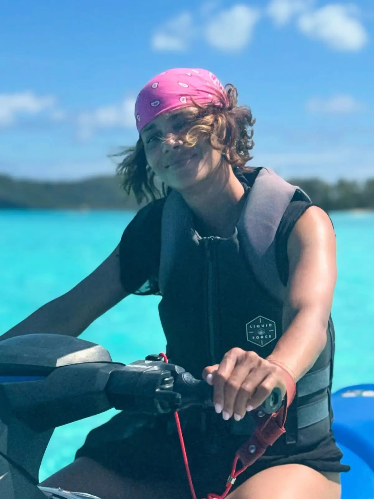 Halle Berry en Bora Bora