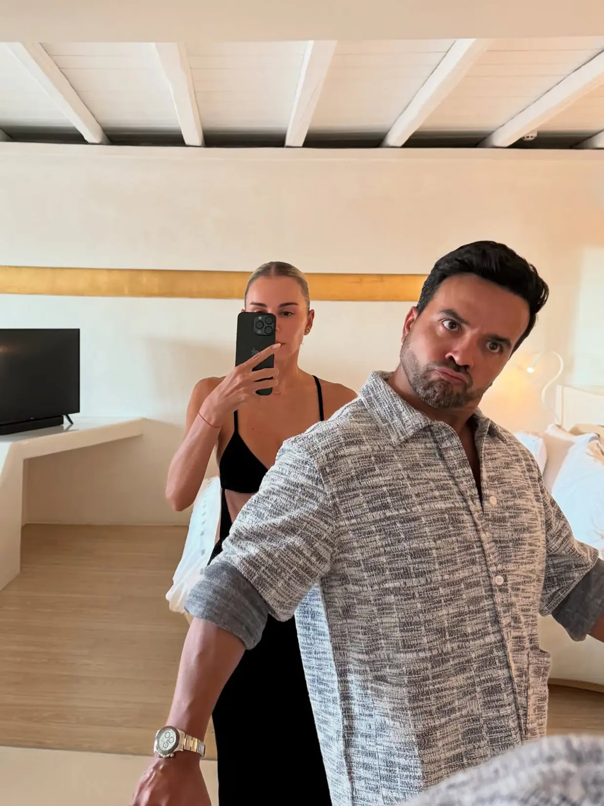 Luis Fonsi vacaciones en Mykonos