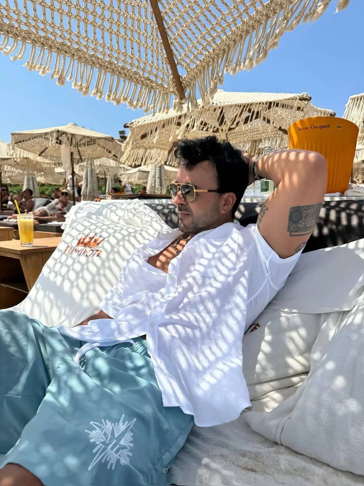 Luis Fonsi vacaciones en Mykonos