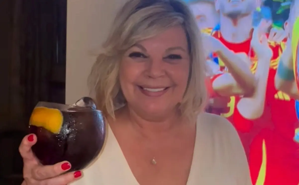 Terelu Campos bebida