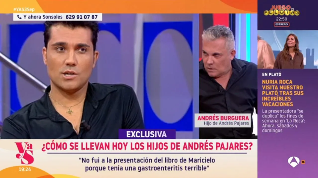 Andrés Burguera en 'Y ahora, Sonsoles'.