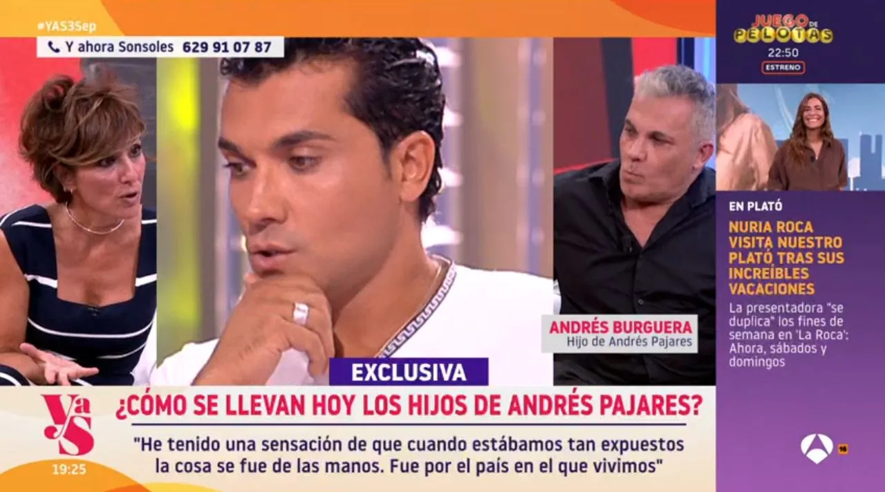 Andrés Burguera en 'Y ahora, Sonsoles'.