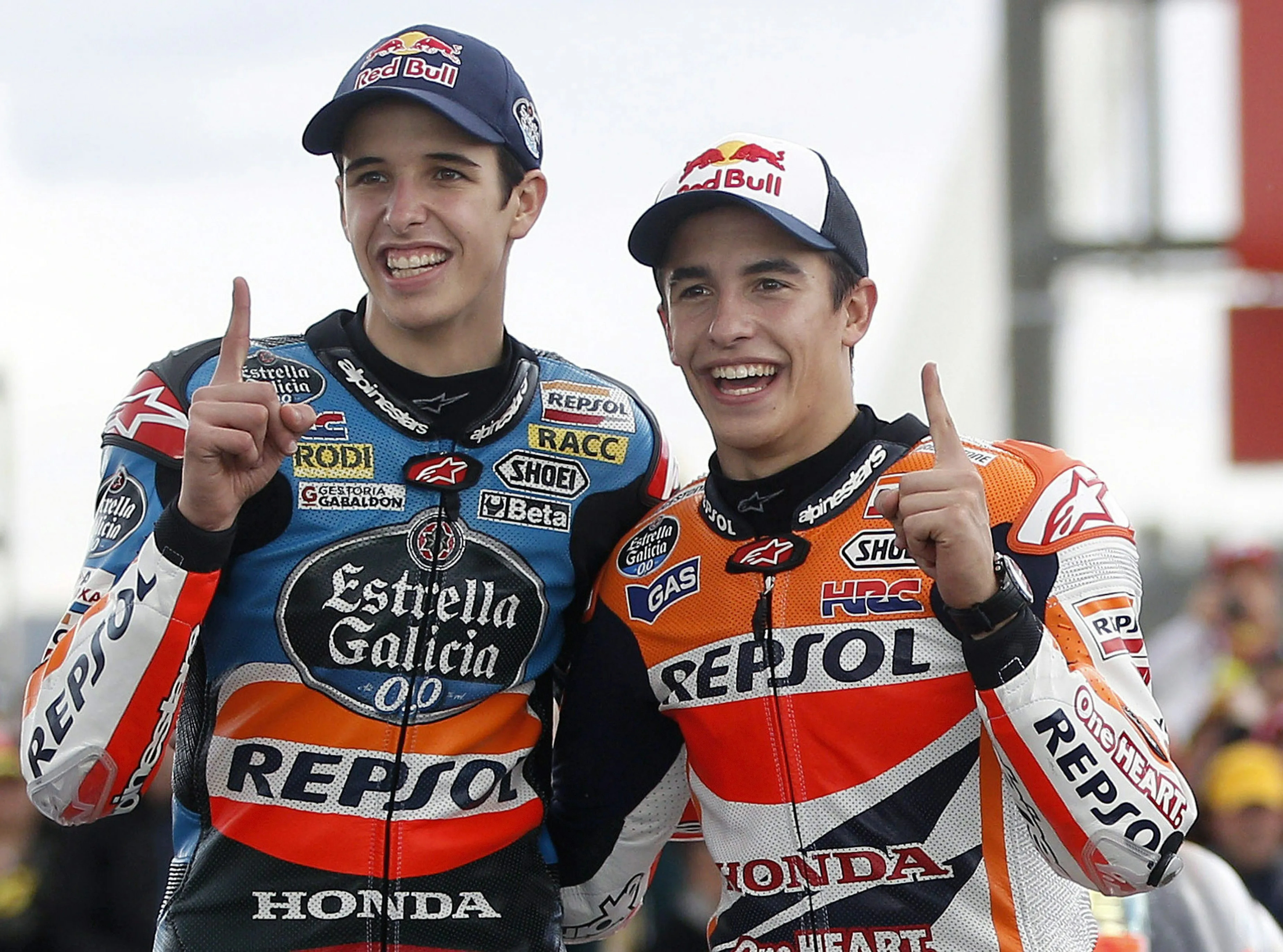 Marc y Álex Márquez, en una imagen de archivo.