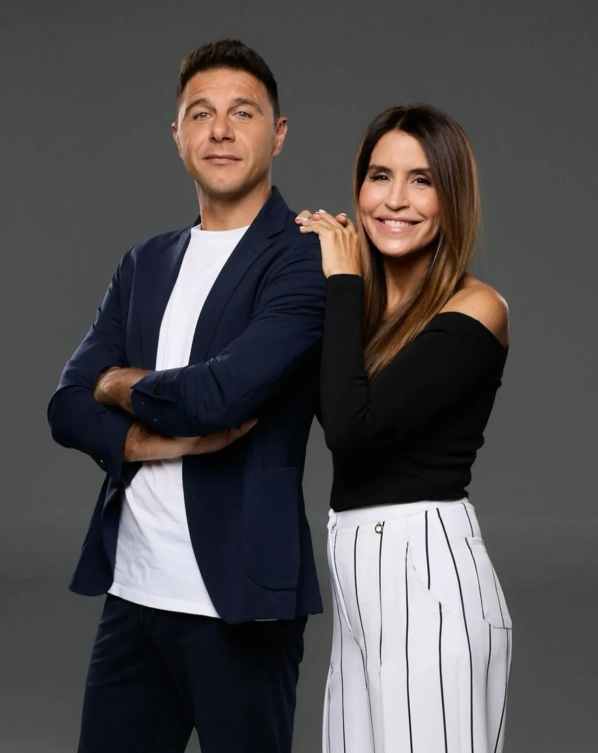 Joaquín Sánchez y Susana Saborido