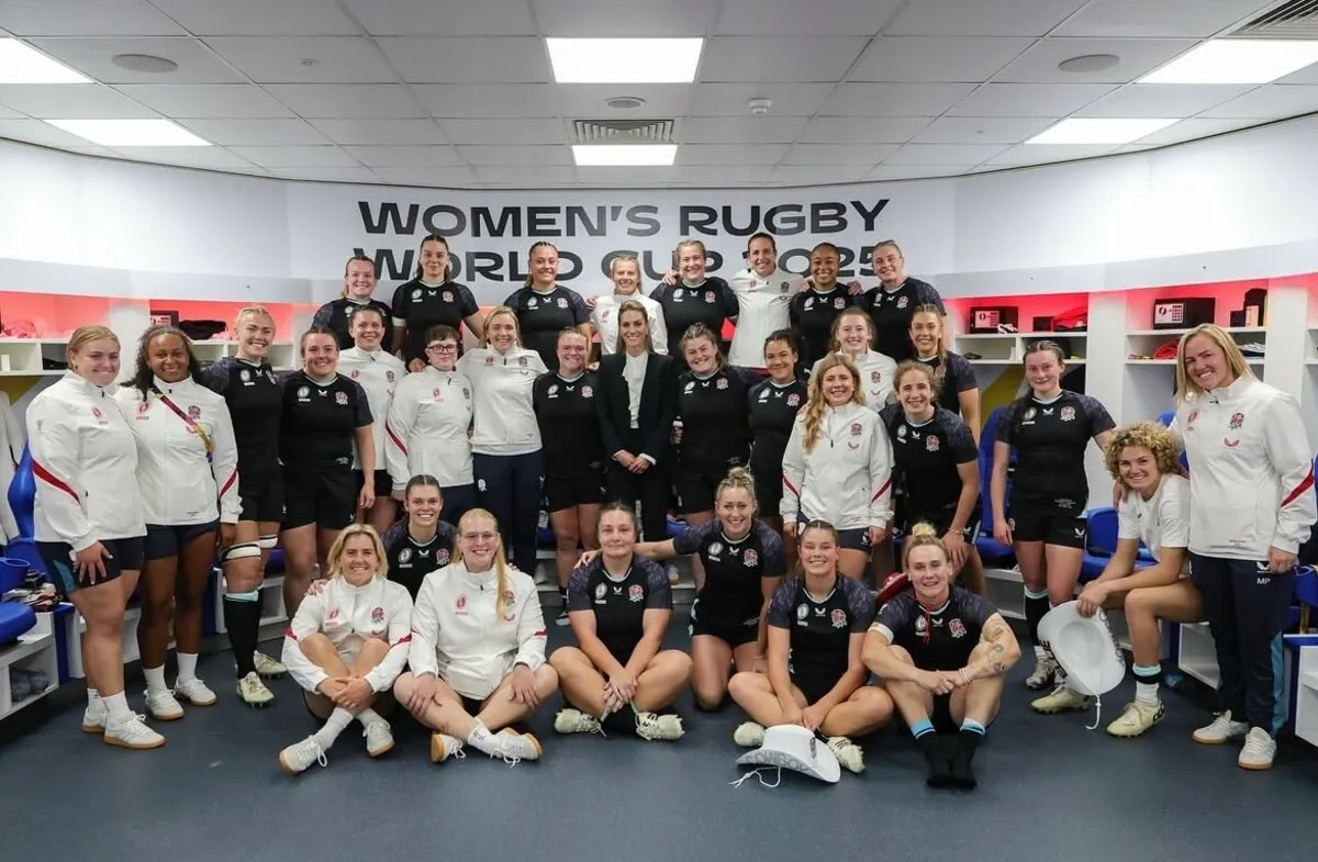 Kate Middleton en la Copa Mundial de Rugby Femenina 2025