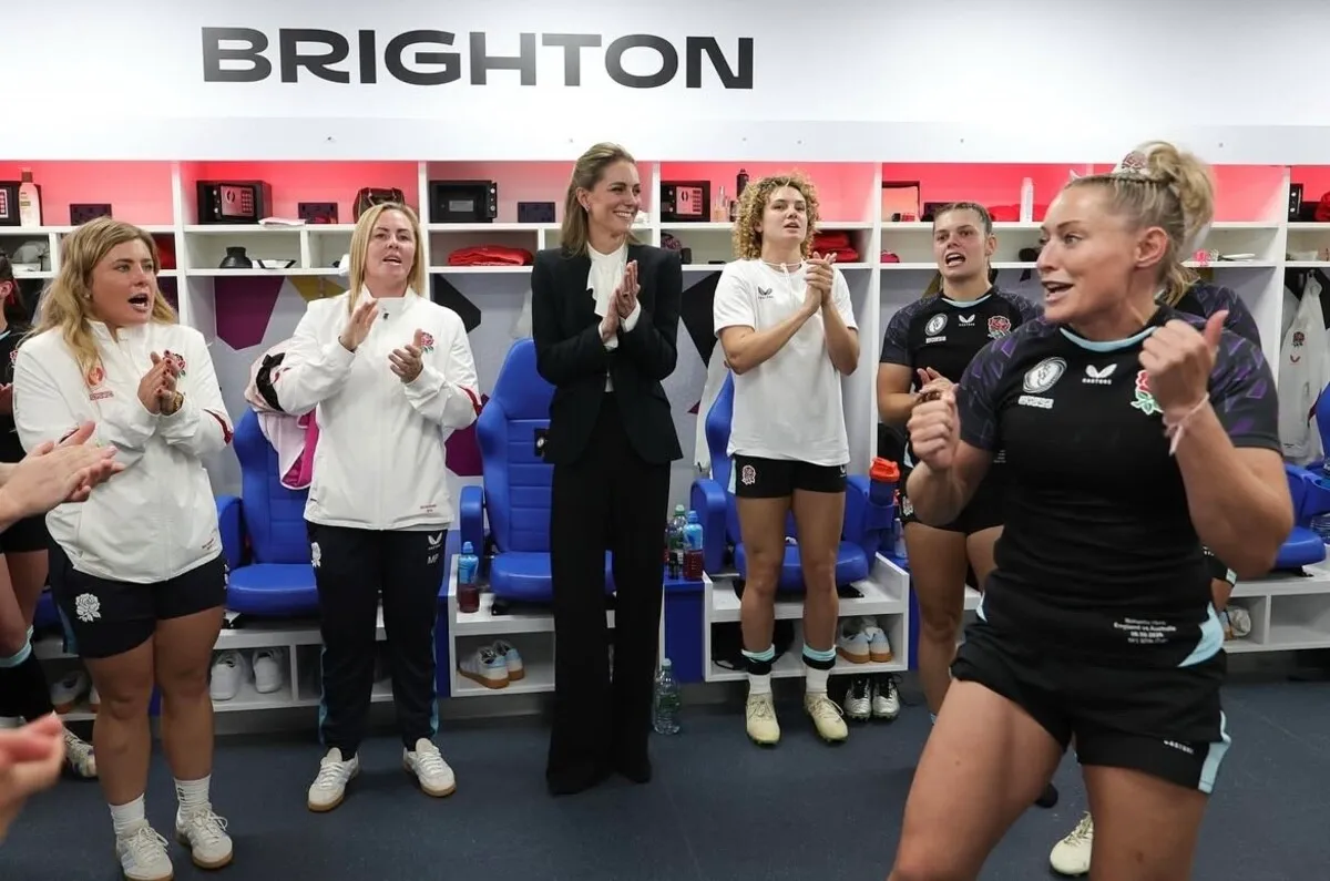 Kate Middleton en la Copa Mundial de Rugby Femenina 2025