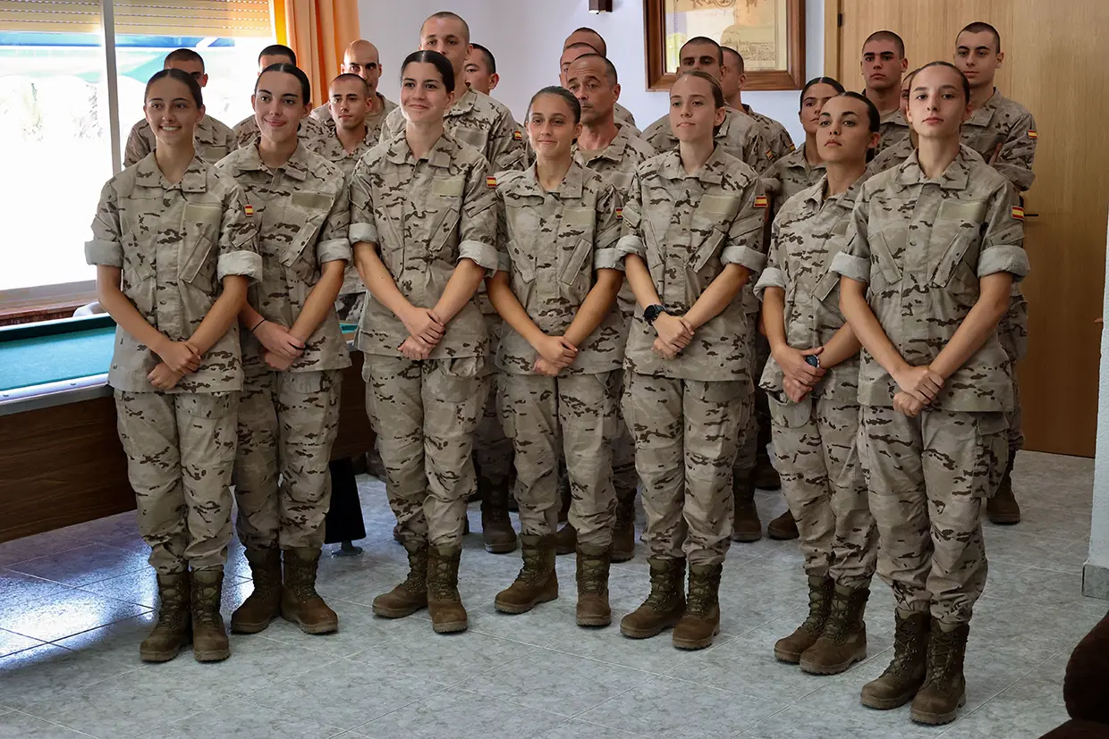 Cadetes ejército del aire.