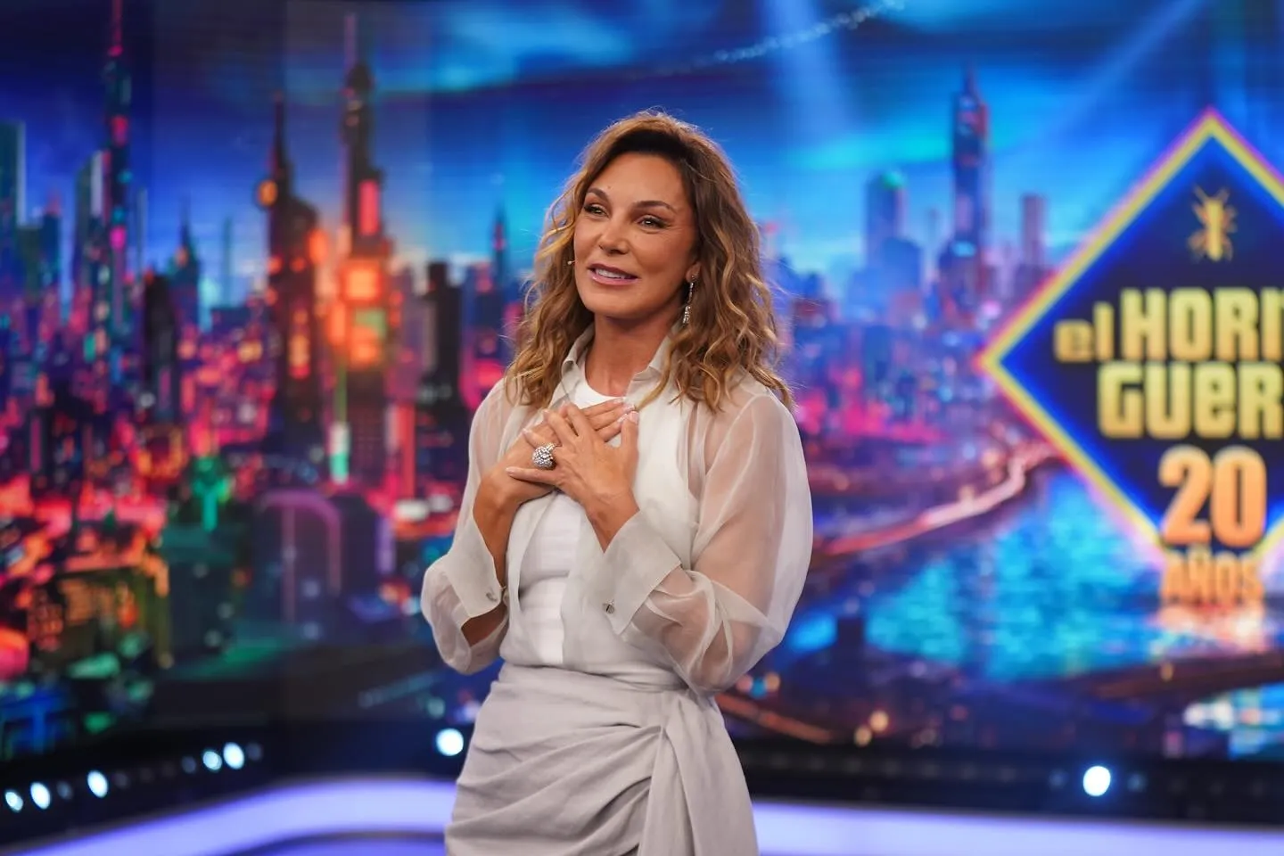 Mar Flores en 'El Hormiguero'.