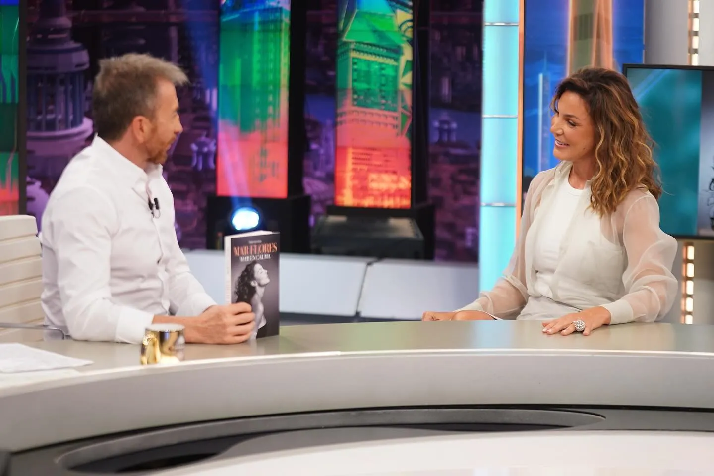 Mar Flores en 'El Hormiguero'.