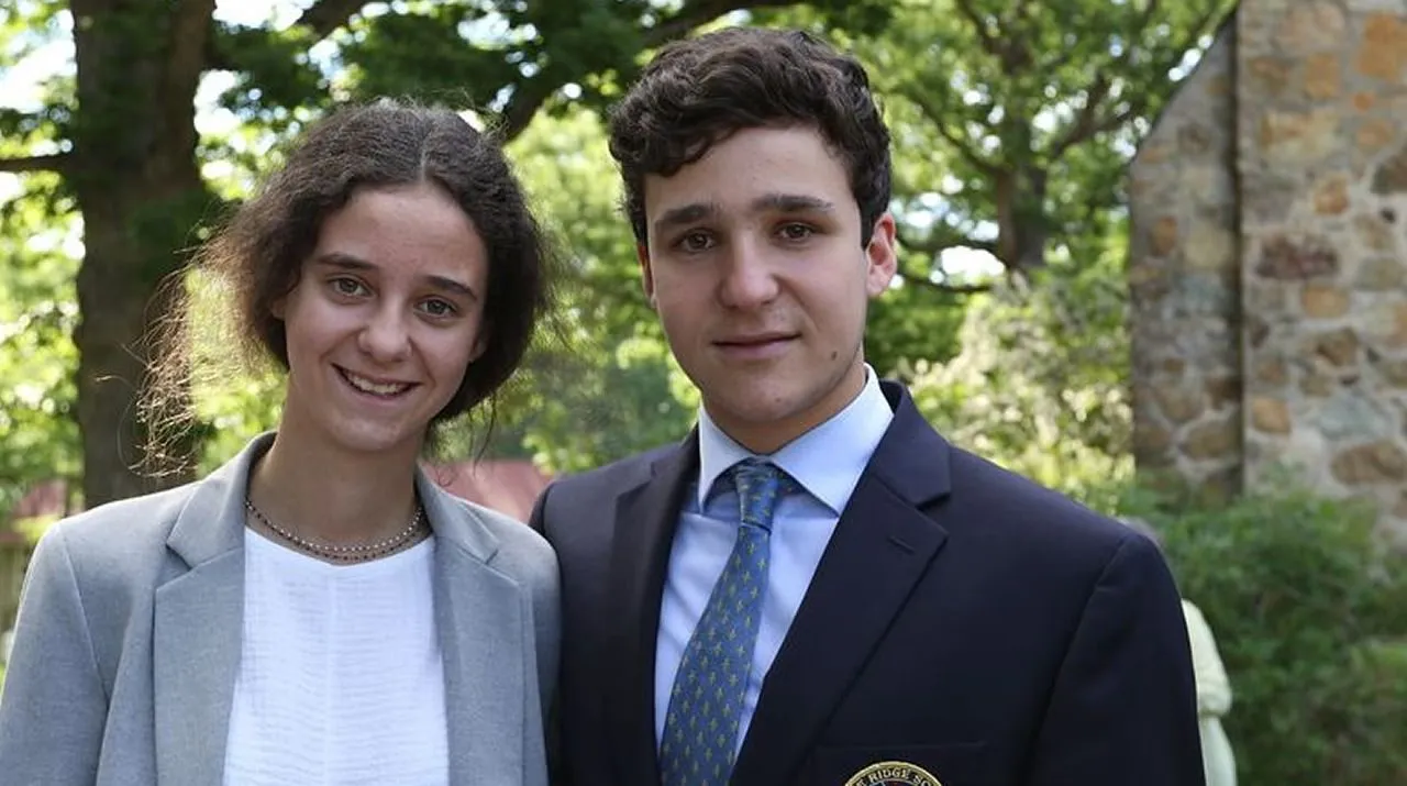 Victoria Federica y Froilán.