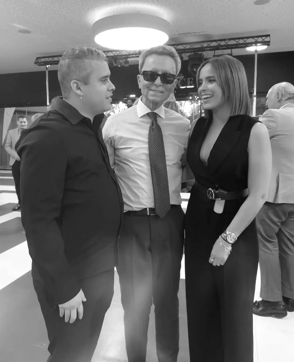 José Fernando, Gloria Camila y José Ortega Cano