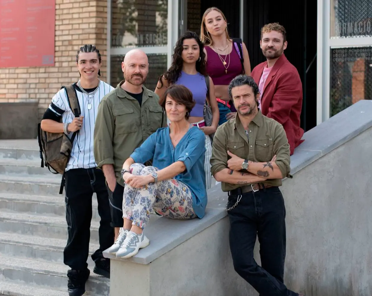 Protagonistas de la serie 'Sin gluten'