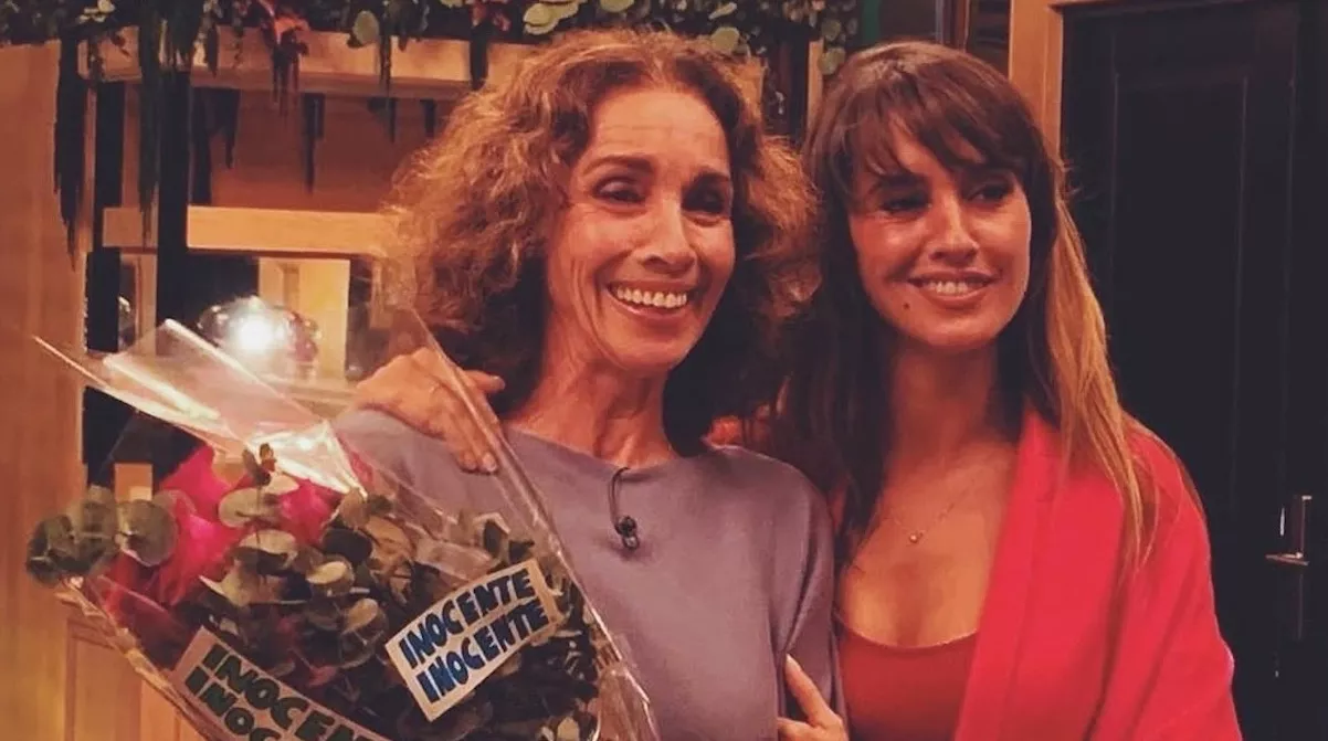 Ana Belén con su hija Marina San José