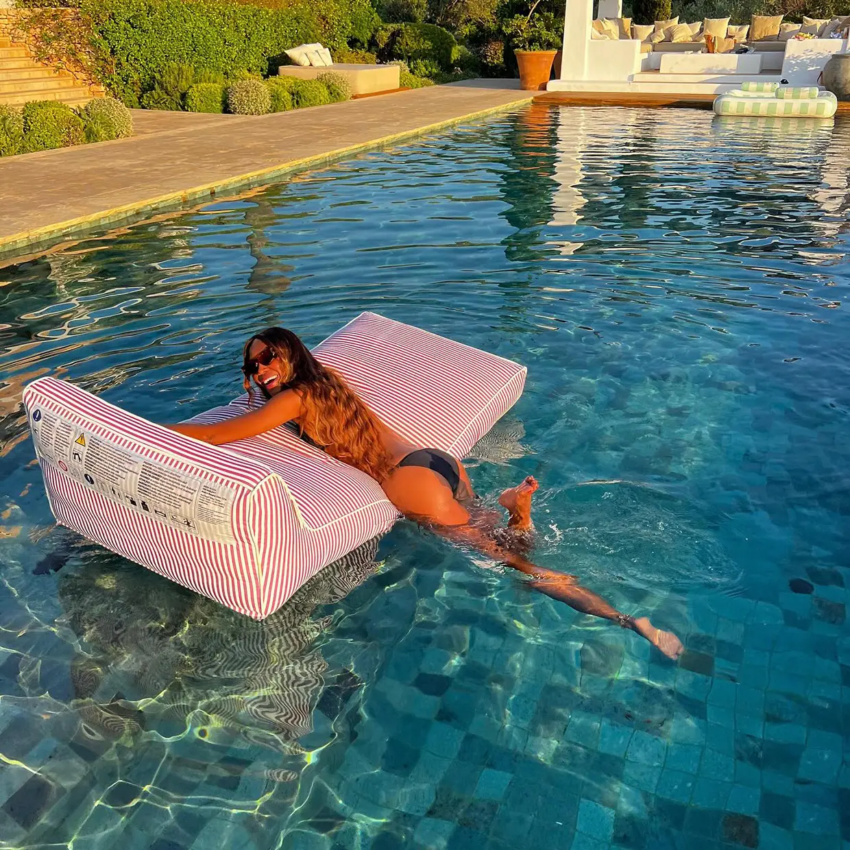 Naomi Campbell en bikini