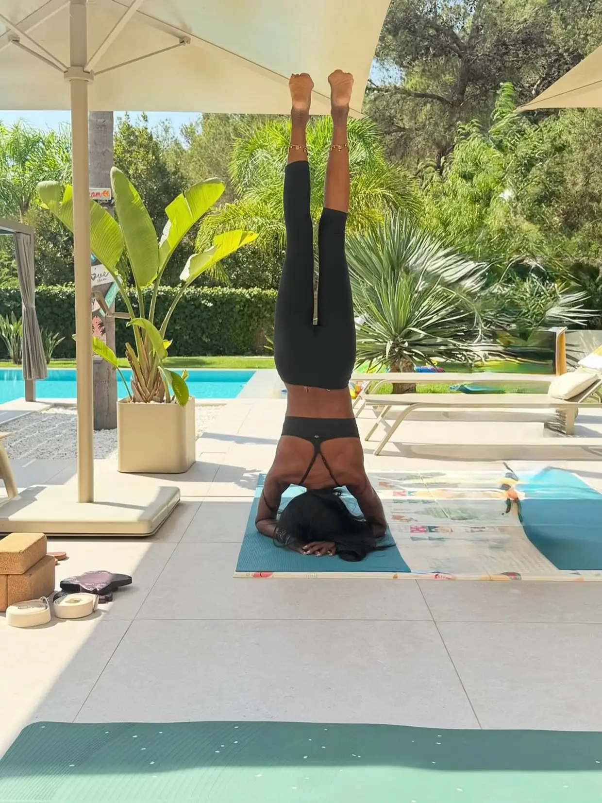 Naomi Campbell en bikini