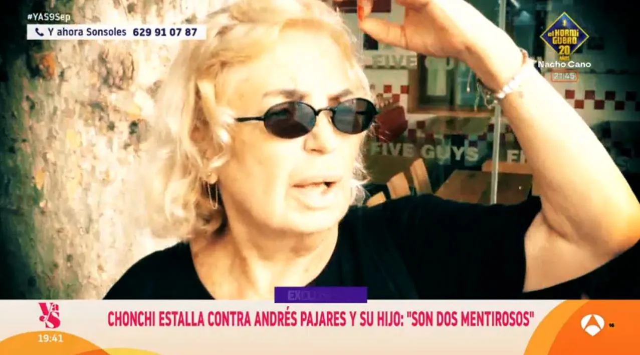 Chonchi Alonso en 'Y ahora, Sonsoles'.
