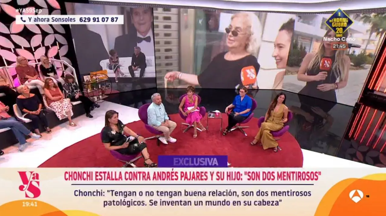 Chonchi Alonso en 'Y ahora, Sonsoles'.