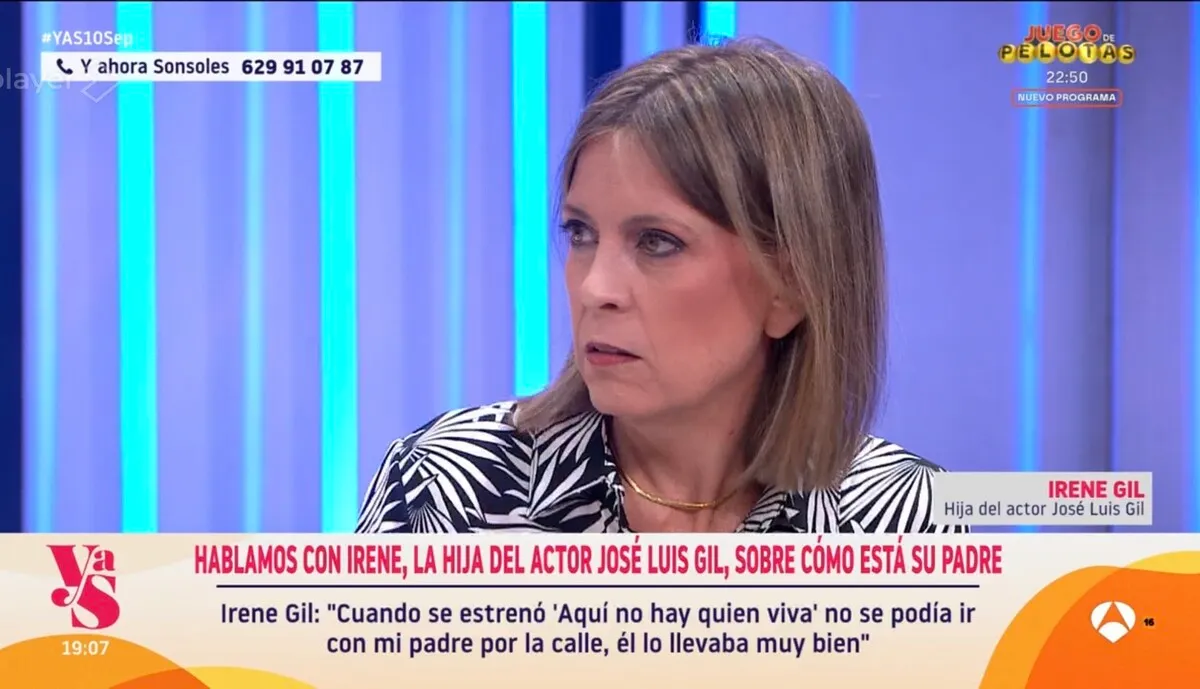 Irene Gil en 'Y ahora Sonsoles'