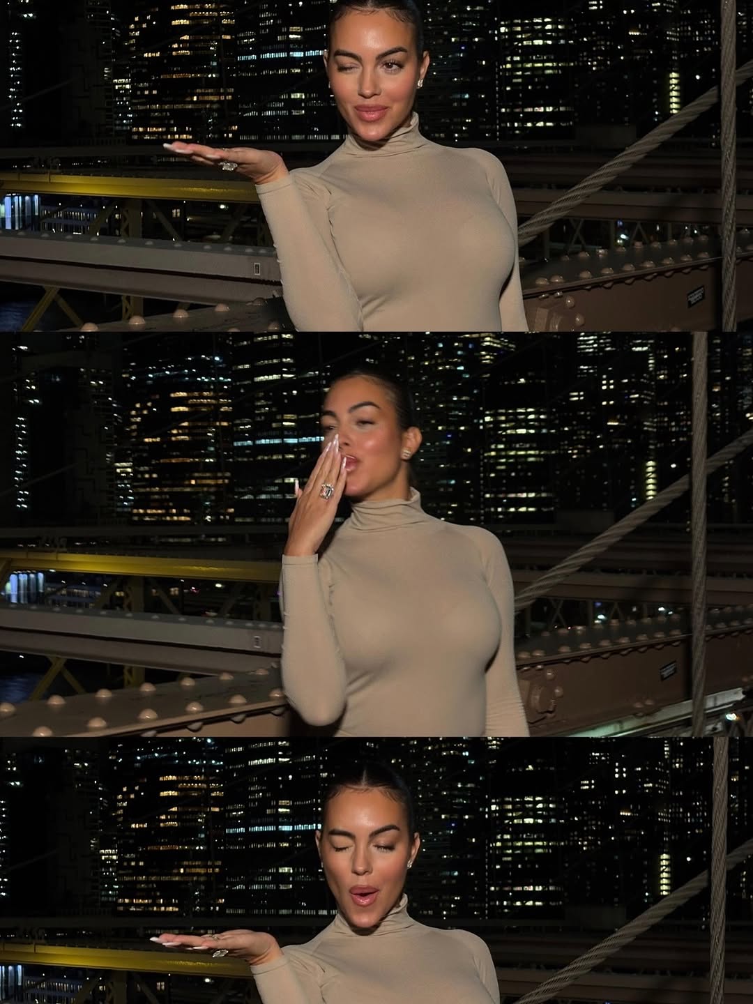 Georgina Rodríguez en Nueva York. @georginagio