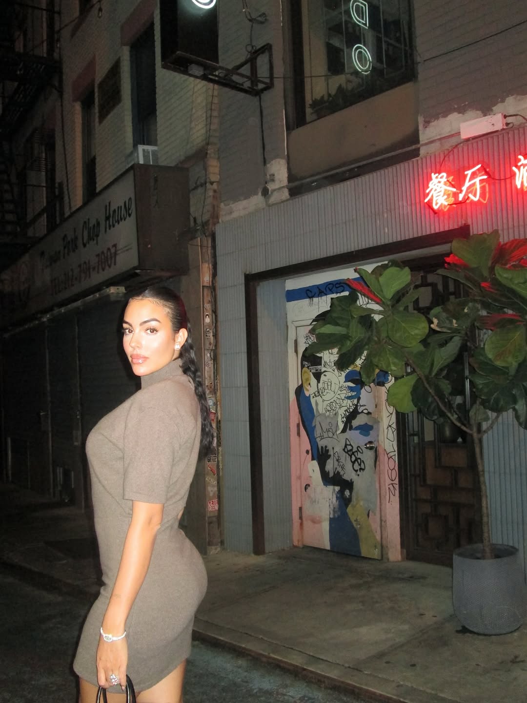 Georgina Rodríguez en Nueva York. @georginagio