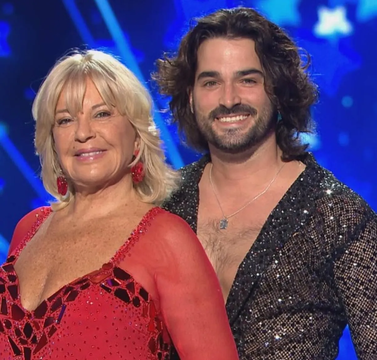 Bárbara Rey y el bailarín, Abel Gil