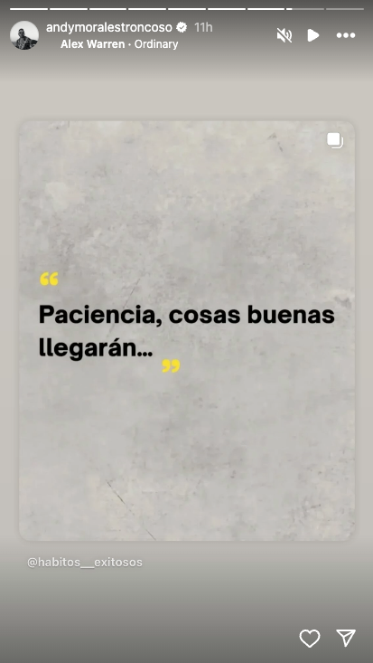 'Andy y Lucas': Andy Morales le responde a Lucas González.