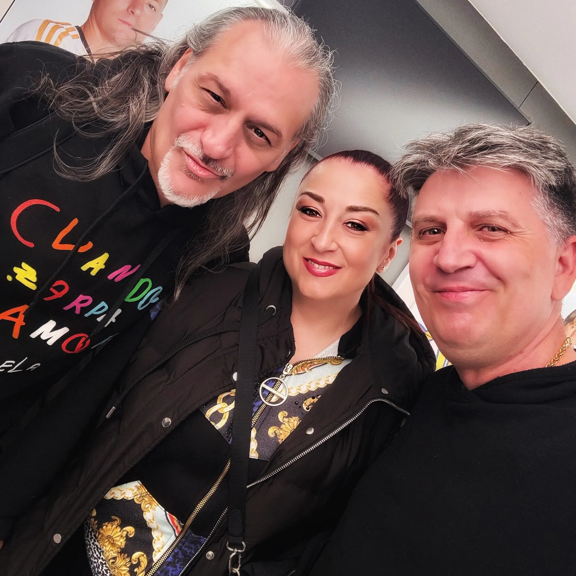 La formación original de Camela, en la actualidad.