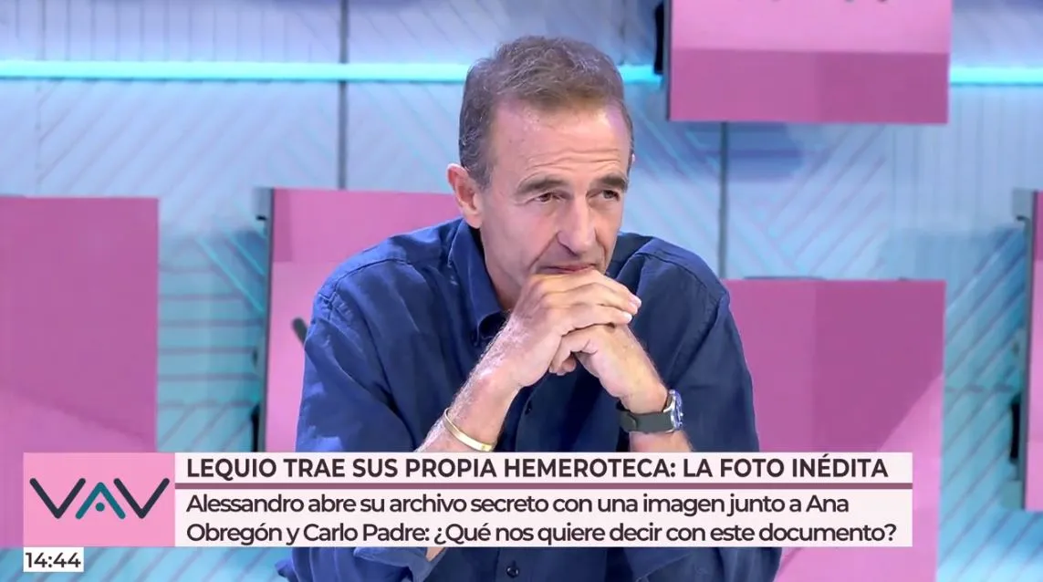 Alessandro Lequio en 'Vamos a ver'.