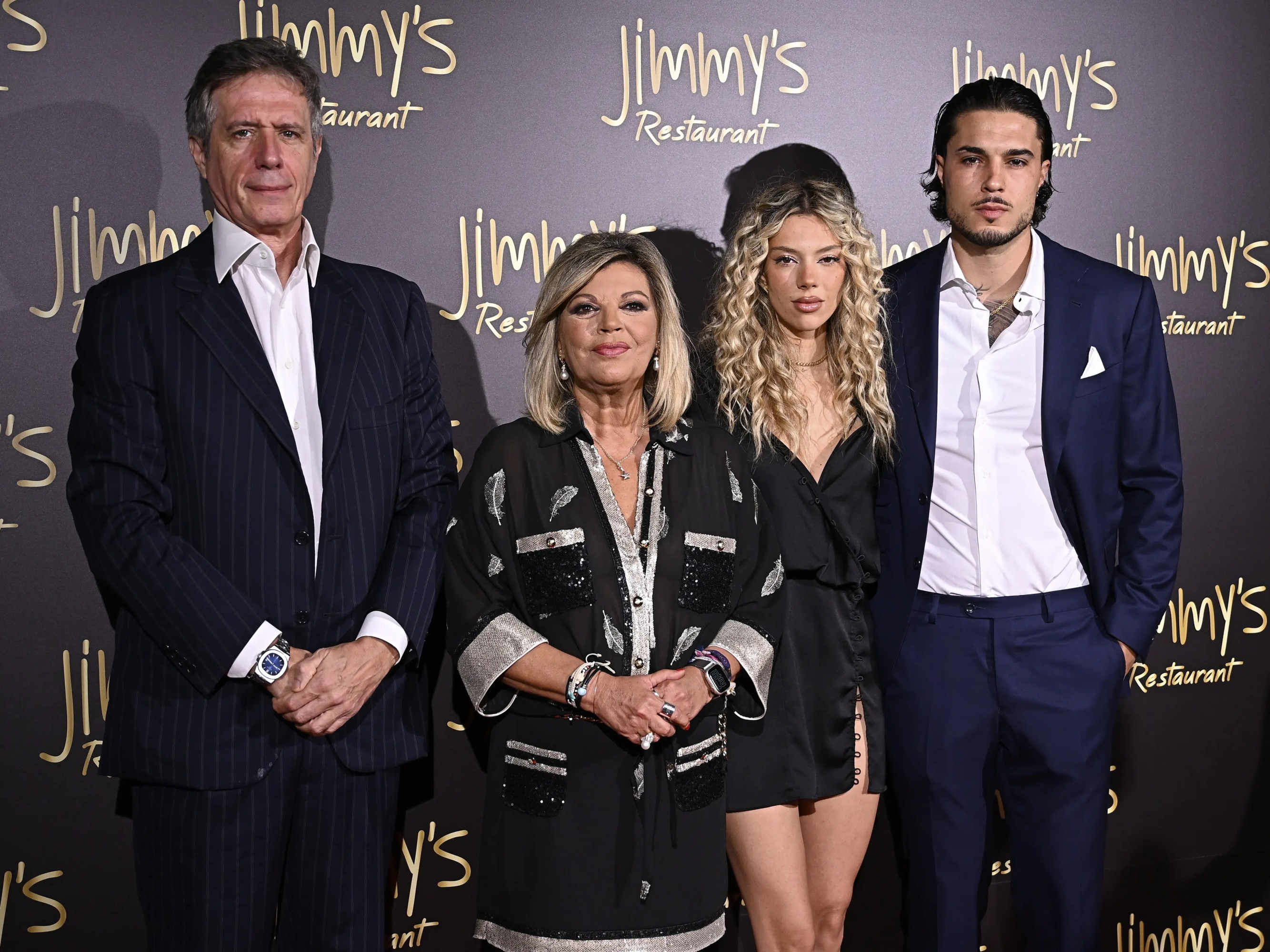 Carlo Costanzia, Terelu Campos, Alejandra Rubio y Carlo Costanzia.