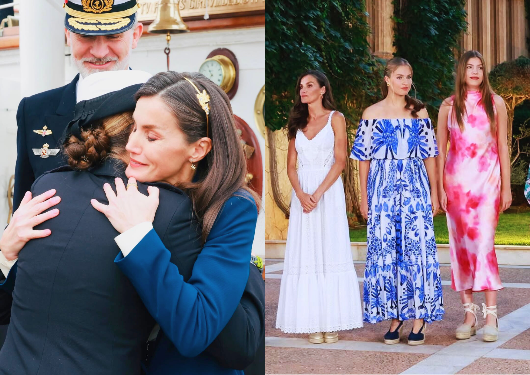 Un estilo que también comparten Leonor y Sofía