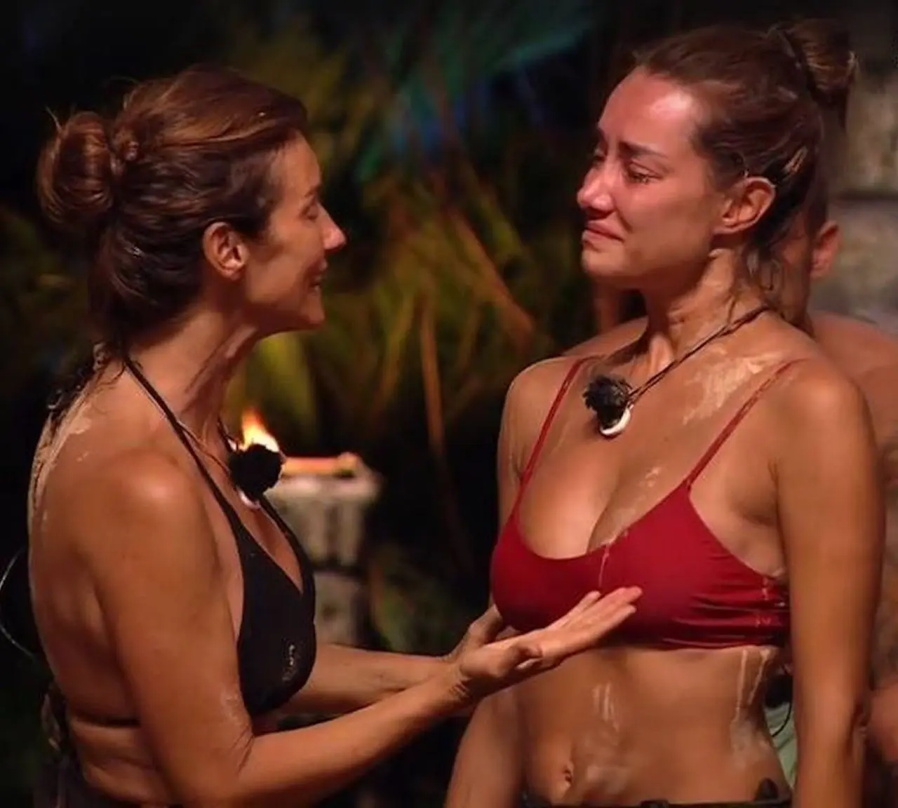 Adara Molinero y su madre, Elena Rodríguez en 'Supervivientes All Stars 2'.