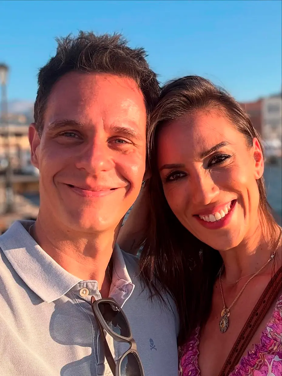 Christian Galvez y Patricia Pardo