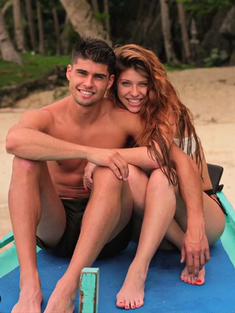 Javier Tudela y Anita Matamoros.