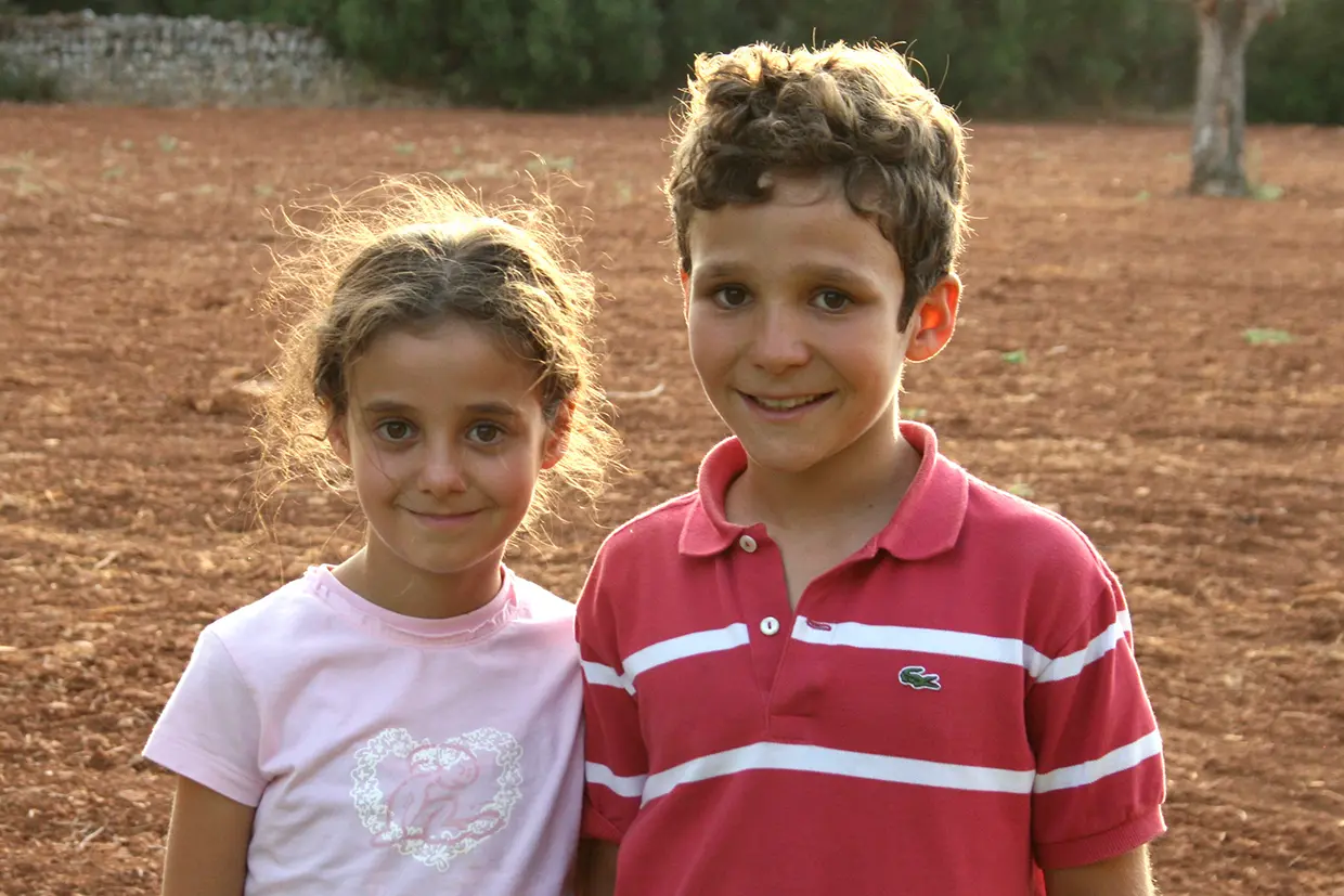 Victoria Federica con su hermano Froilán