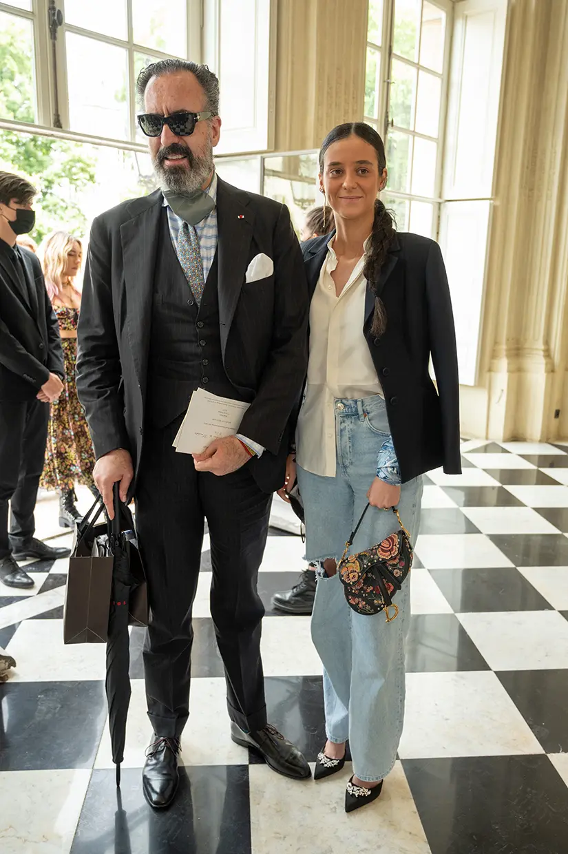 Victoria Federica con su padre