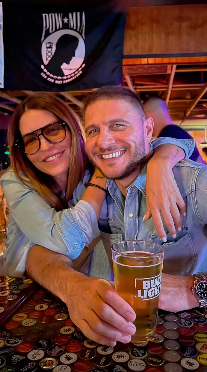 Joaquín Sánchez y Susana Saborido