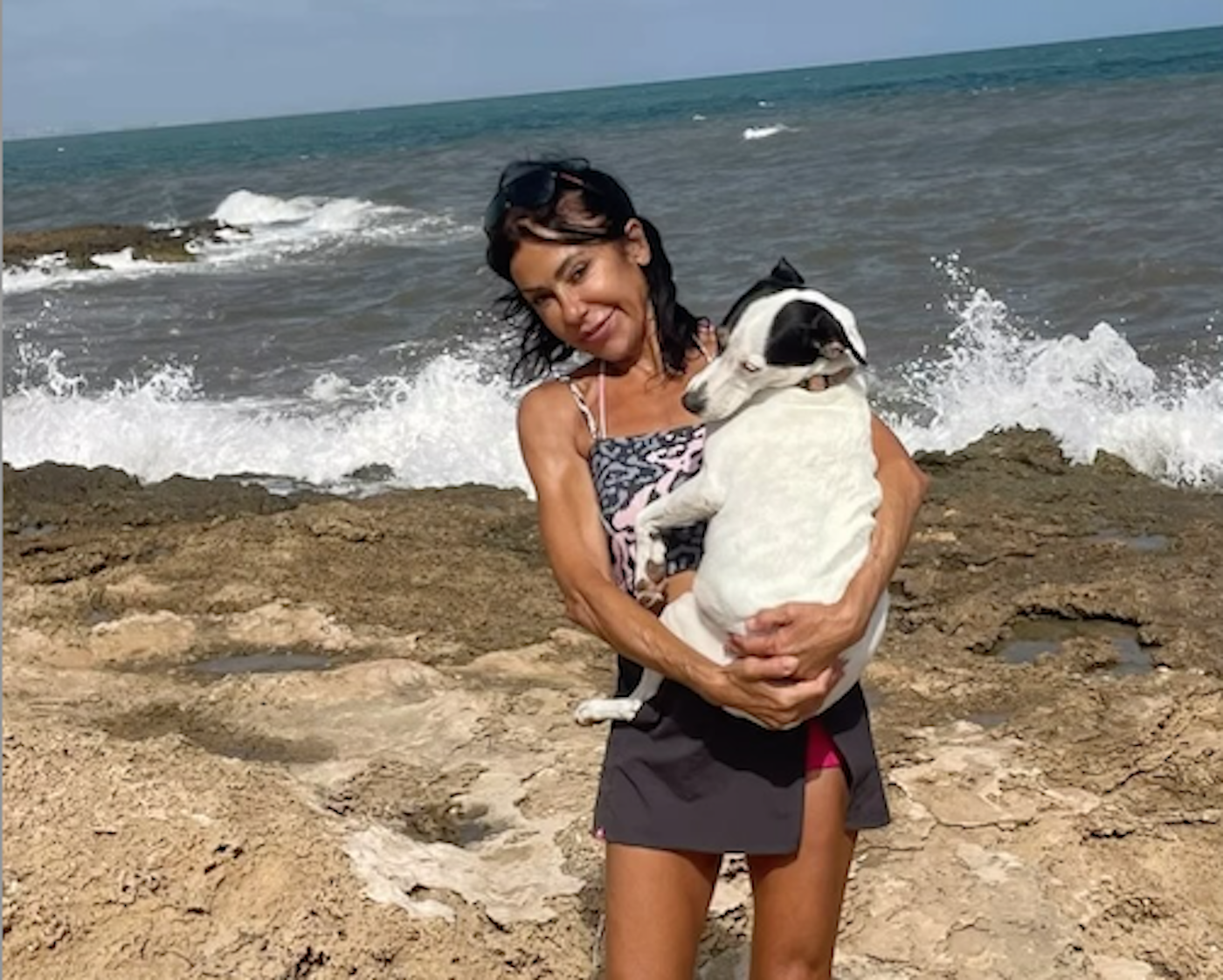 Maite Galdeano ¿enamorada? Así es Carlos, el misterioso hombre que no se separa de ella