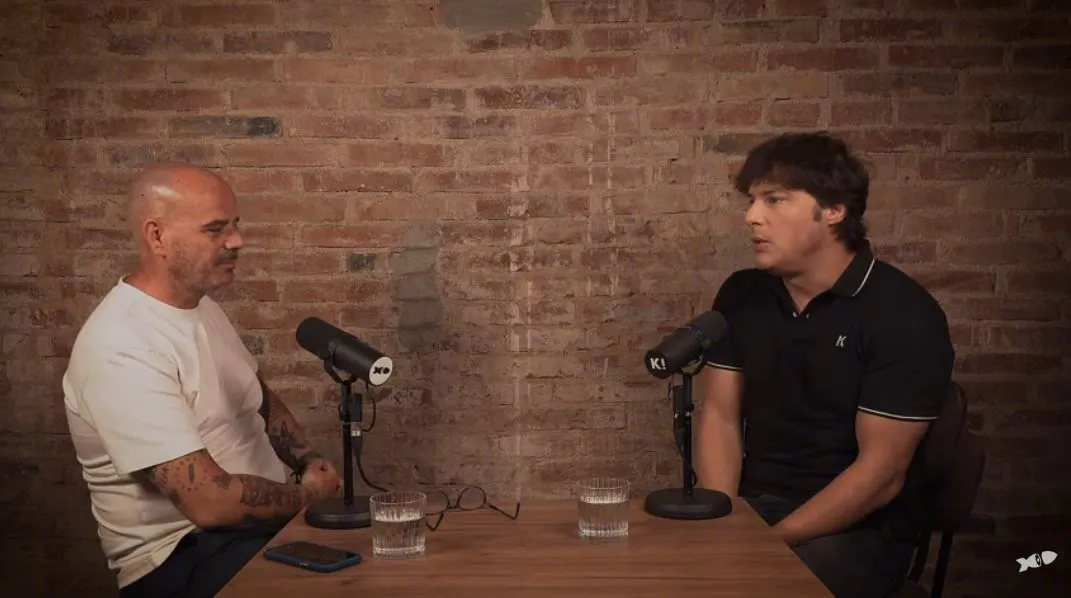 Jordi Cruz en el podcast 'Se me antoja'.