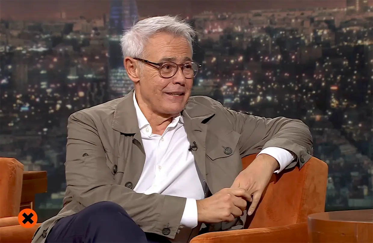 Jordi González durante una entrevista en el programa de TV3 'Col·lapse'.