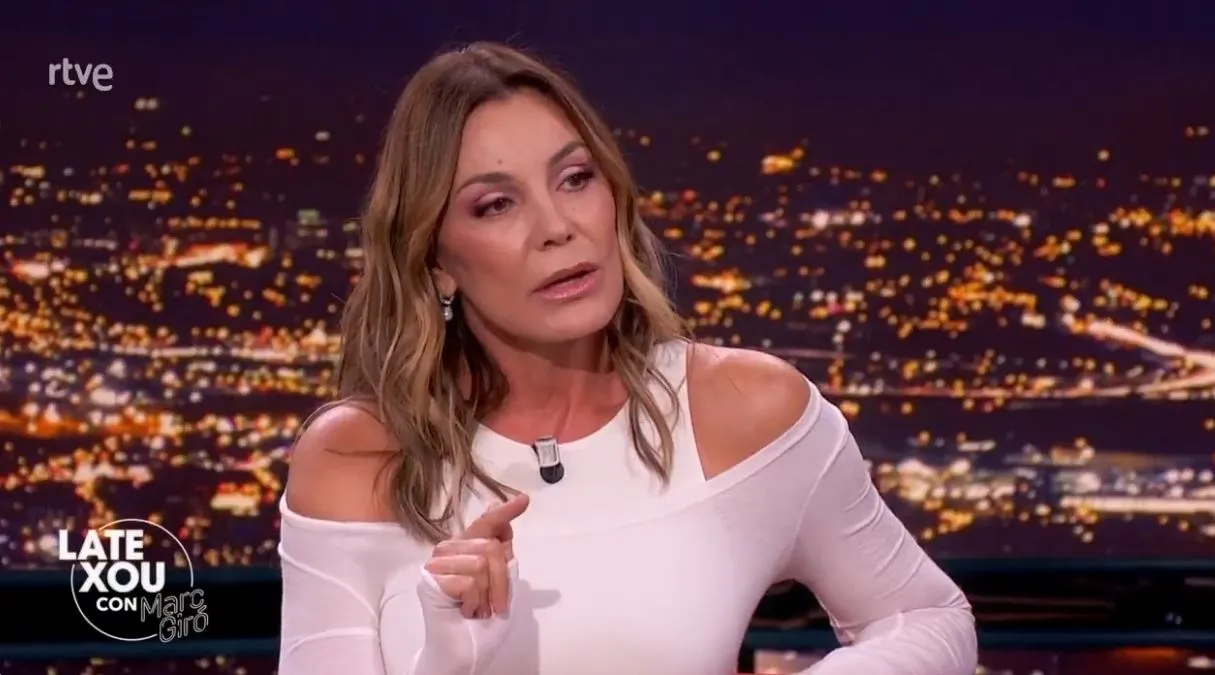 Mar Flores en el programa 'Late Xou'.