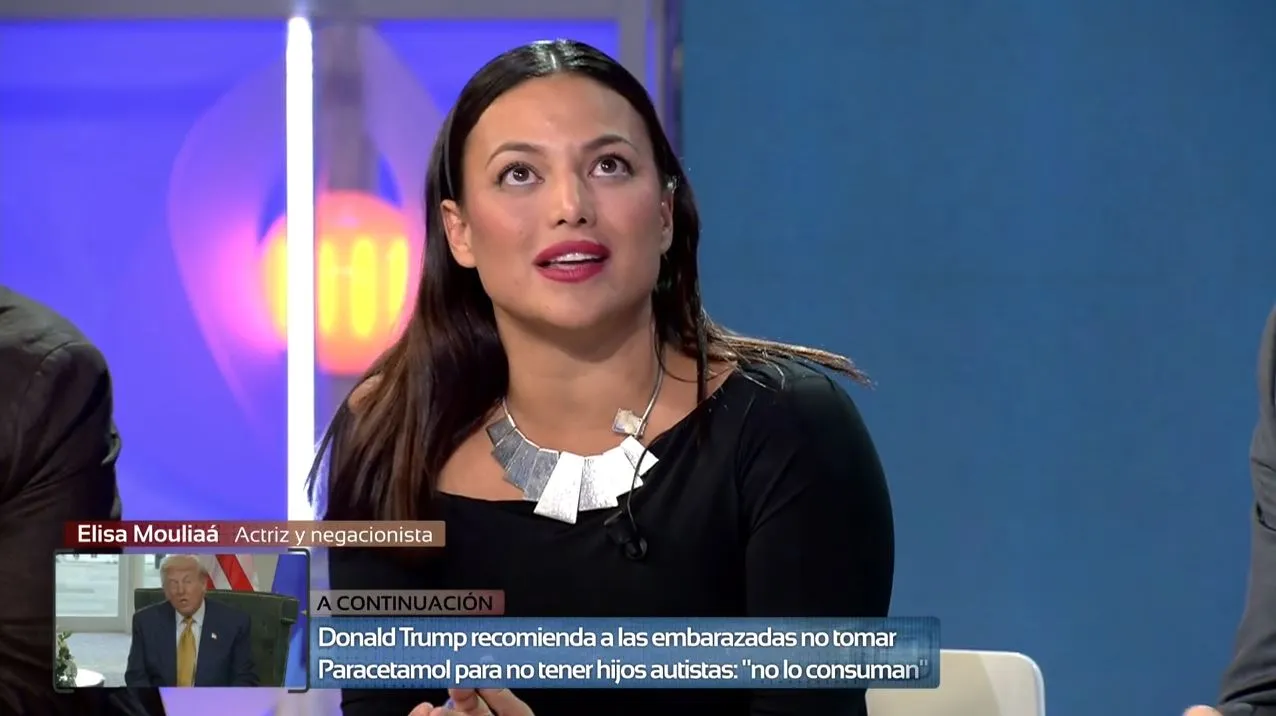 Elisa Mouliaá, "actriz y negacionista" en 'Código 10'.